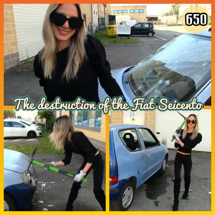 650 : The destruction of the Fiat Seicento | Starring Miss Swami