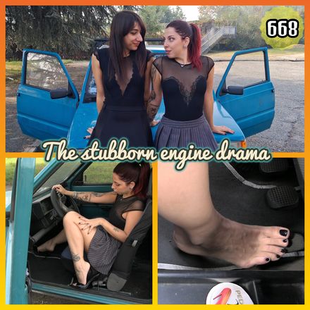668 : The stubborn engine drama! Starring Miss Kyna &amp; Miss Luna