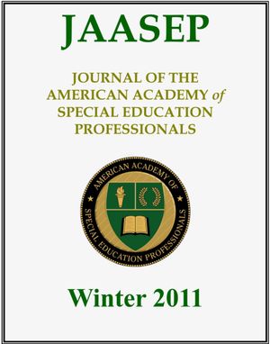 OneToOne in the Inclusive Classroom: The Perspectives of Paraeducators Who Support Adolescents w ASD