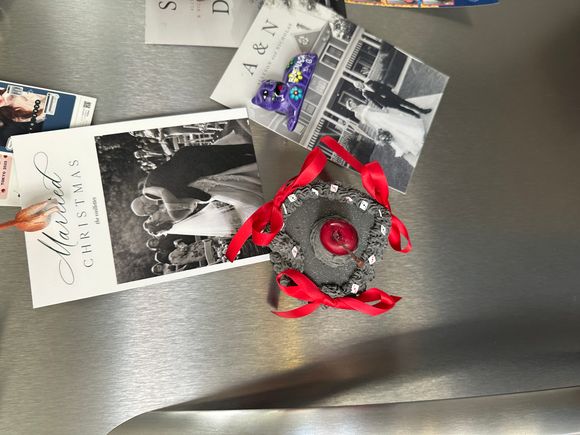 Vegas Heart Cake Shaped Magnet