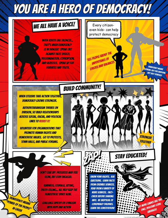 No Kings!  Activity book for 12+