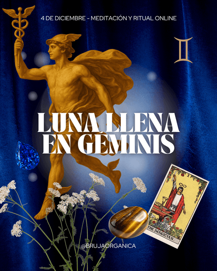 Luna Llena en Géminis 