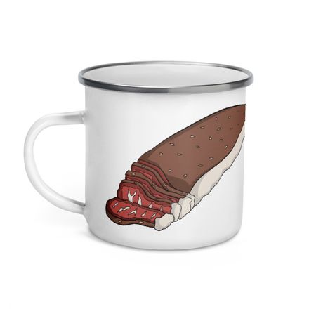 Enamel Biltong Mug