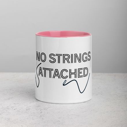 No Strings Attached Coffe Mug