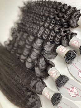 Luv THA HAIR Collection&#x27;s: Afro- Straight I-tips