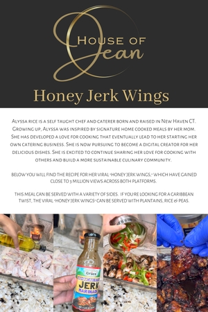 Honey Jerk Wings 