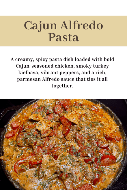 Cajun Alfredo Pasta 