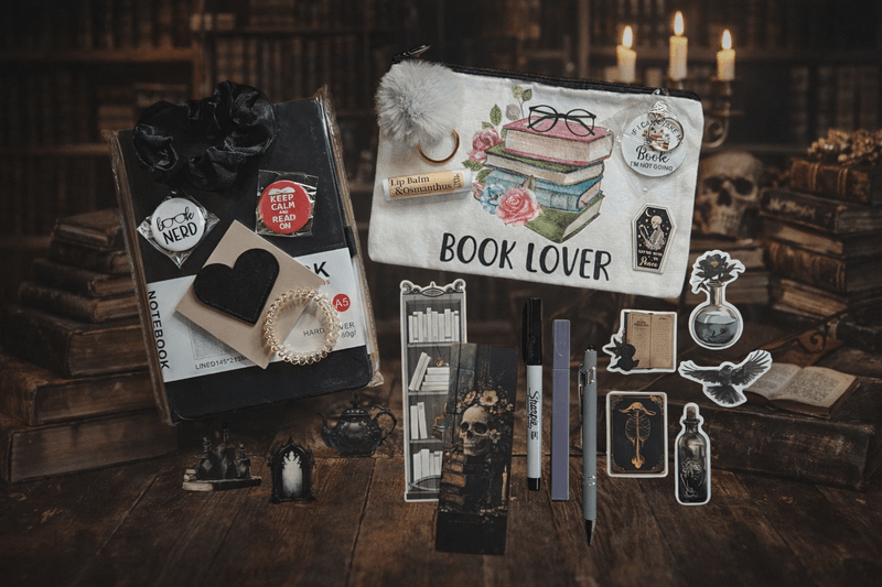 The Grave Margins Dark Academia Bookish Bundle