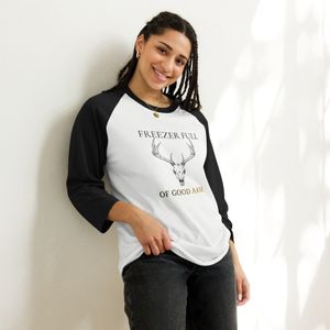 FREEZER FULL Unisex 3/4 Sleeve Raglan Shirt