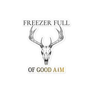 Freezer Full Kiss-Cut Sticker