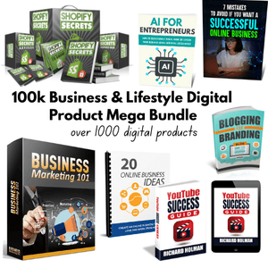 100k  Business &amp; Lifestyle Digital Product Mega Bundle (Master Resell Rights Included)