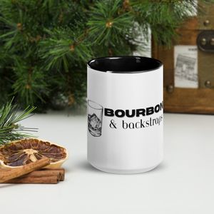 Bourbon &amp; Backstrap Ceramic Mug with Color Inside