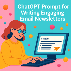 ChatGPT Prompt for Writing Engaging Email Newsletters