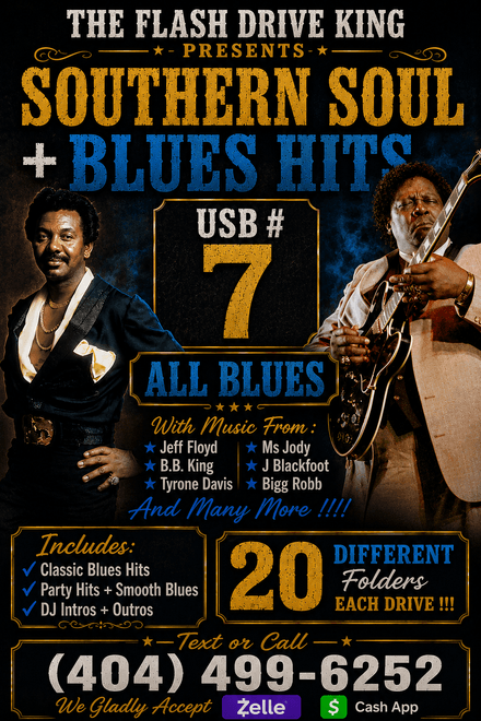 SOUTHERN SOUL + BLUES  # 7 (ALL BLUES EDITION ) 