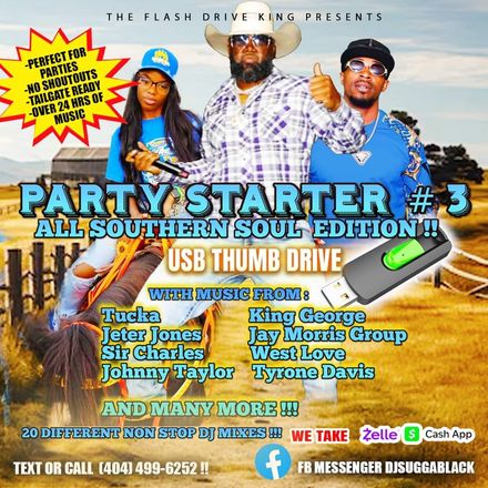 PARTY STARTER # 3 -  ONLY SOUTHERN SOUL EDITION