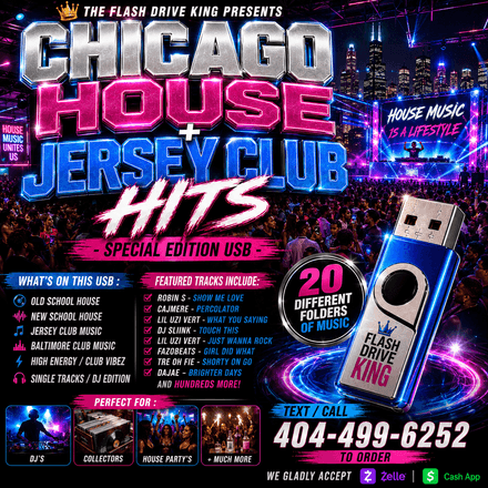 Chicago House + Jersey Club Hits