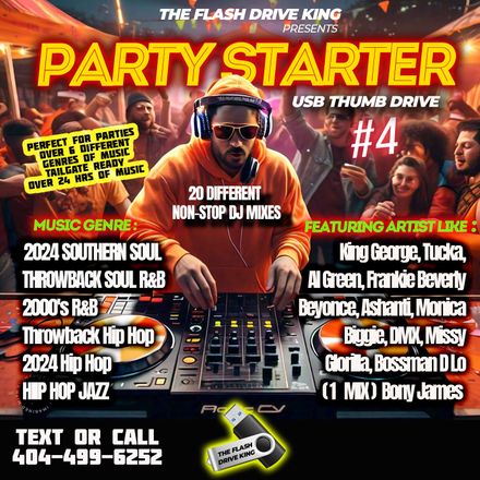 PARTY STARTER # 4 -  TAILGATE PARTY EDITION