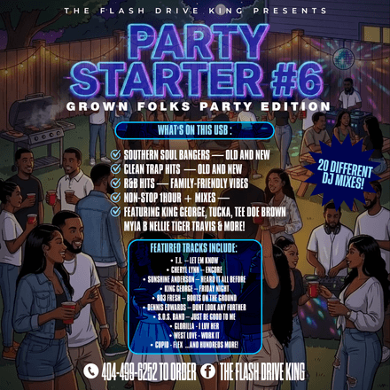 PARTY STARTER # 6 - GROWN FOLKS COOKOUT EDITION