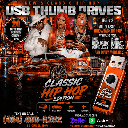 NEW &amp; CLASSIC HIP HOP  # 2 CLASSIC  HIP HOP EDITION