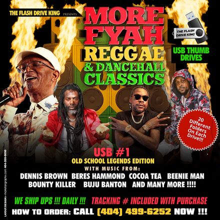 MORE FYAH USB # 1 ( OLD SCHOOL LEGENDS EDITION) 