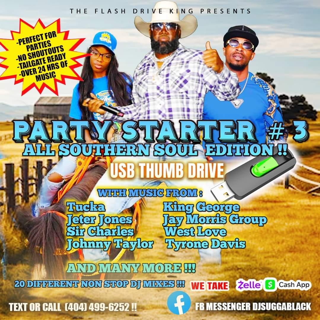 Party Starter Vol 3 - All Southern Soul Edition