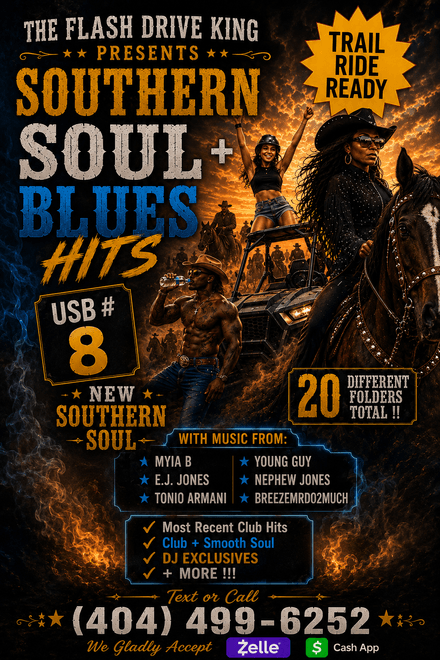 SOUTHERN SOUL + BLUES  # 8 ( NEW SOUTHERN SOUL ) 