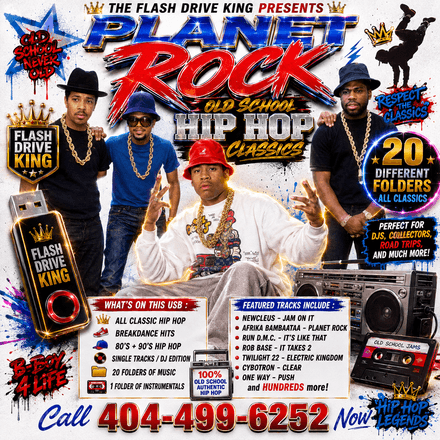 PLANET ROCK - OLD SCHOOL HIP HOP CLASSICS