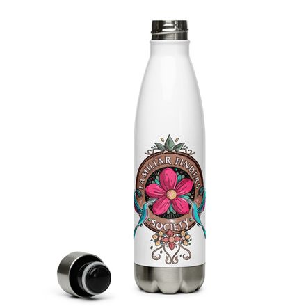 Familiar Finders Society Water Bottle