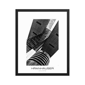 Kranhäuser Cologne Architectural Abstract Monochrome- Large Framed Poster