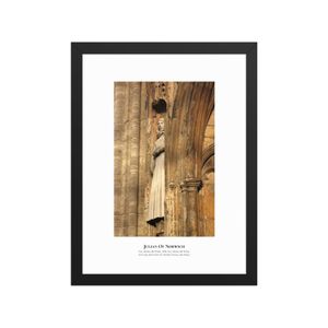 Julian of Norwich All Shall Be Well - Compact Framed Poster