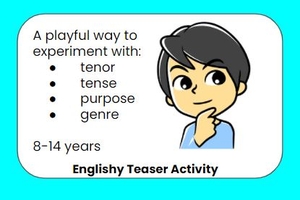 English Teaser Activities