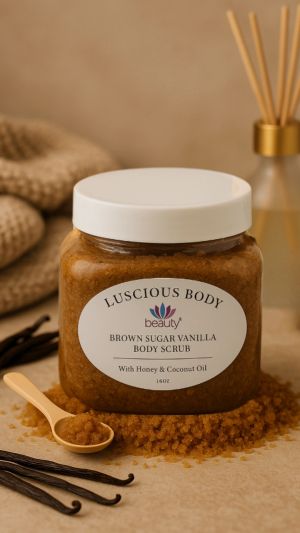 Luscious Body Brown Sugar Vanilla Body Scrub
