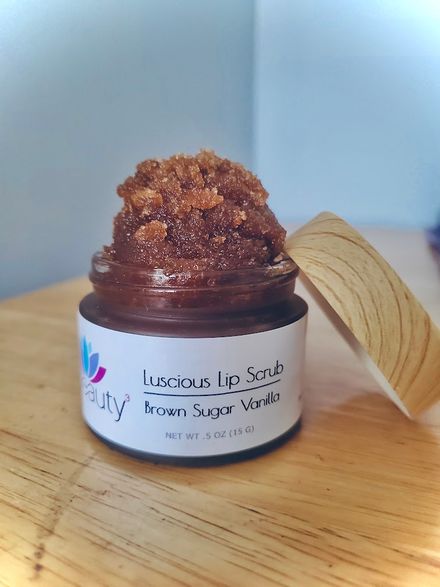 Luscious Lip Brown Sugar Vanilla Lip Scrub