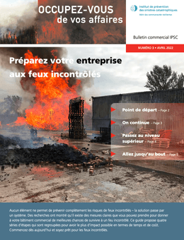Préparez votre entreprise aux feux incontrôlés