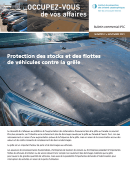 Protection des stocks et des flottes de véhicules contre la grêle
