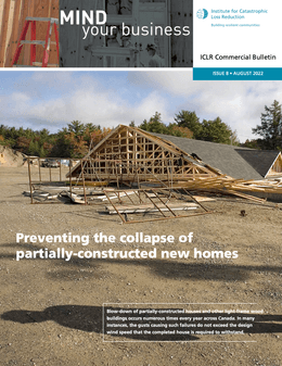 Preventing the collapse of partially-constructed new homes