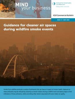 Guidance for cleaner air spaces during wildfire smoke events