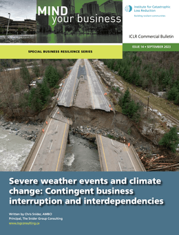 Contingent business interruption and interdependencies