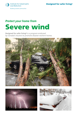 Protect your home from Severe wind