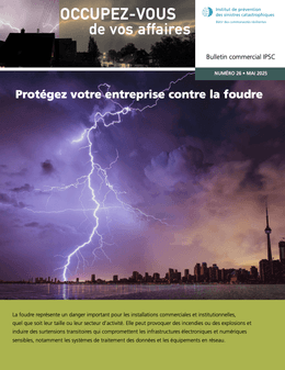 Protégez votre entreprise contre la foudre