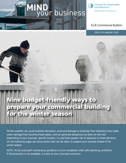 Nine budget-friendly ways to prepare your commercial building for the winter season
