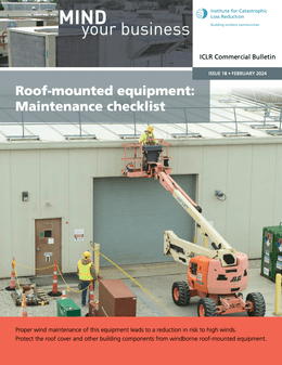 Roof-mounted equipment: Maintenance checklist