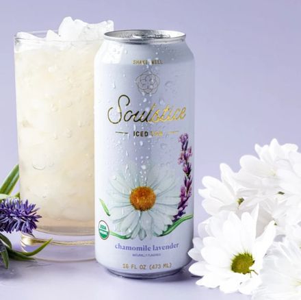 Soulstice Organic Tea Chamomile Lavender 16oz /24pk