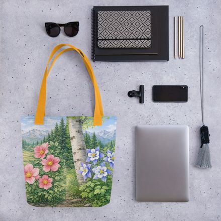 Young Explorers Nature Series™ Colorado Wildflower Tote Bag