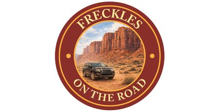 Freckles On The Road Collectible Badge Sticker – Utah Mighty Five