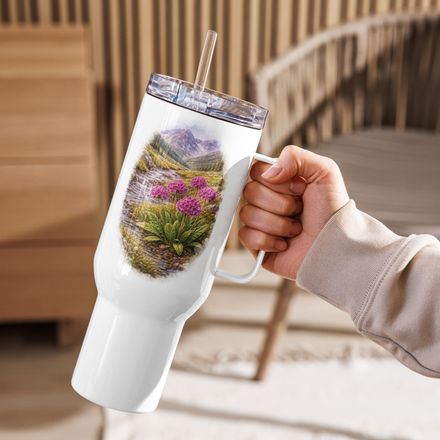 Alpine Primrose Travel Mug – Young Explorers Nature Series™