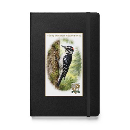 American Hairy Woodpecker Nature Journal – Young Explorers Nature Series™ Hardcover Journal