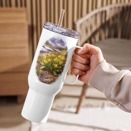 Glacier Lily Travel Mug – Young Explorers Nature Series™