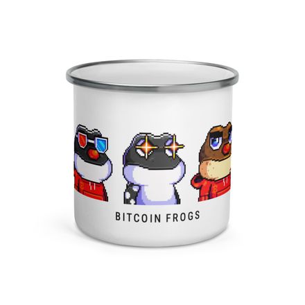 Pre-requested Customized Bitcoin Frogs Mug