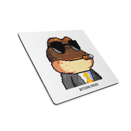 Gold Tie Frog Mouse Pad